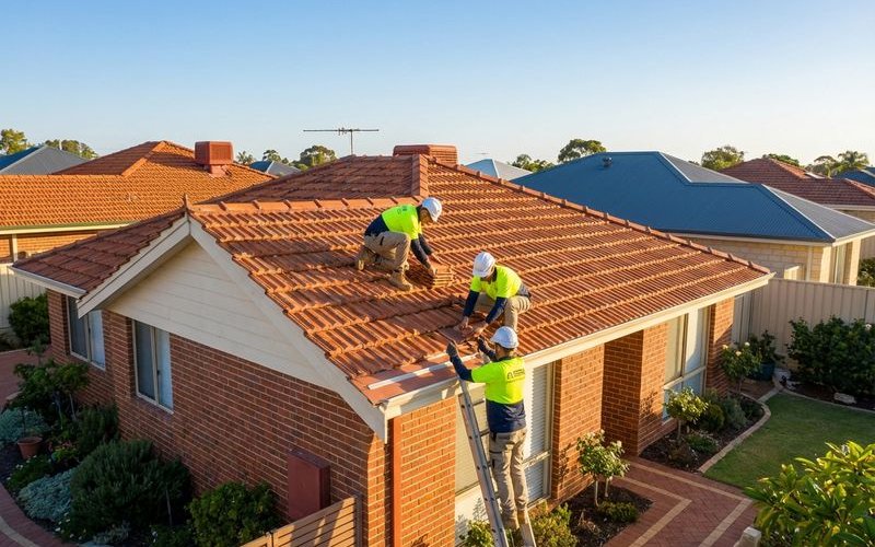 Roof repairs in Scarborough, Perth